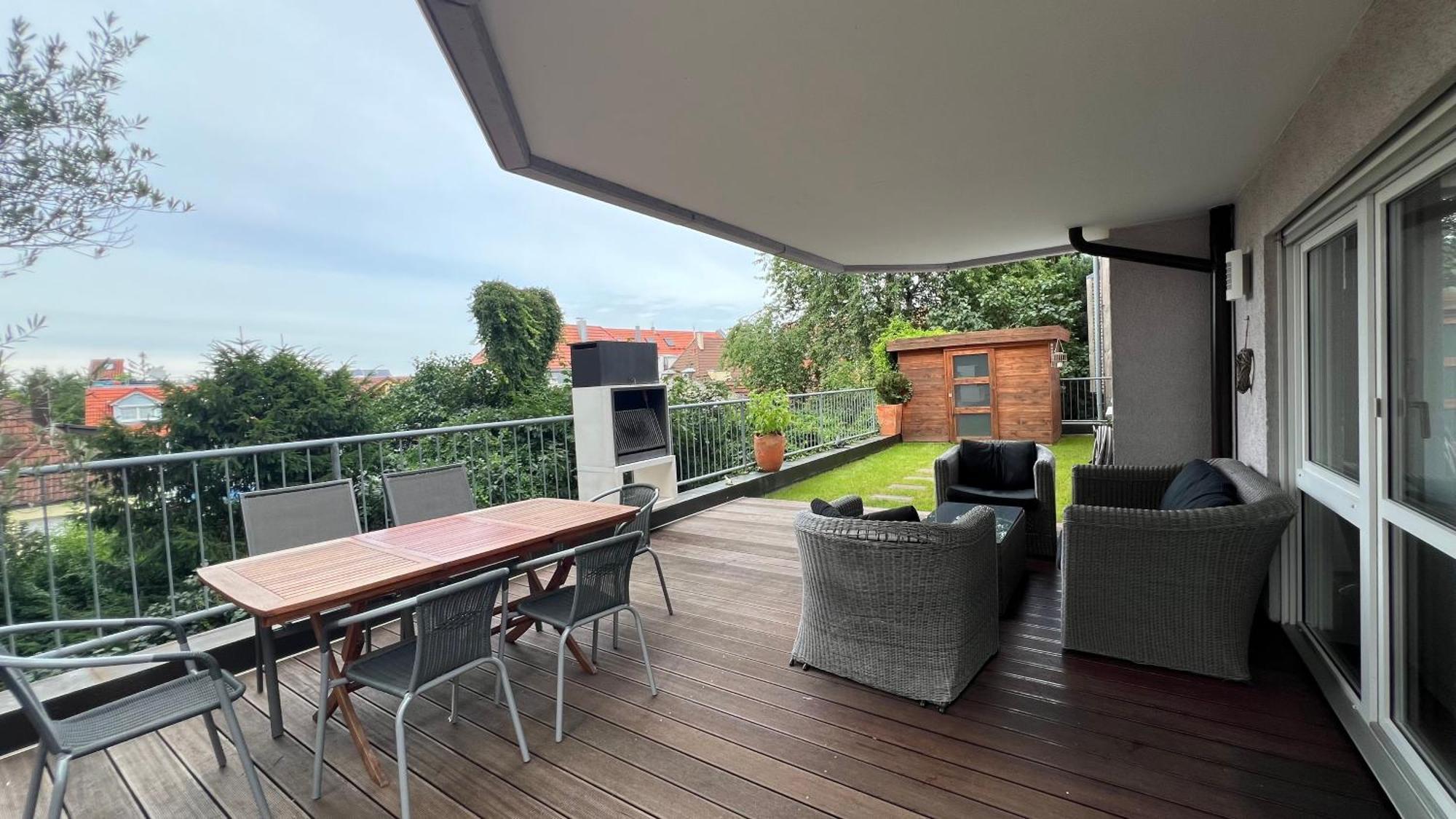 Ludwigshome Luxus - Zentral, Kostenloser Parkplatz, Terrasse Ludwigsburg Exteriér fotografie