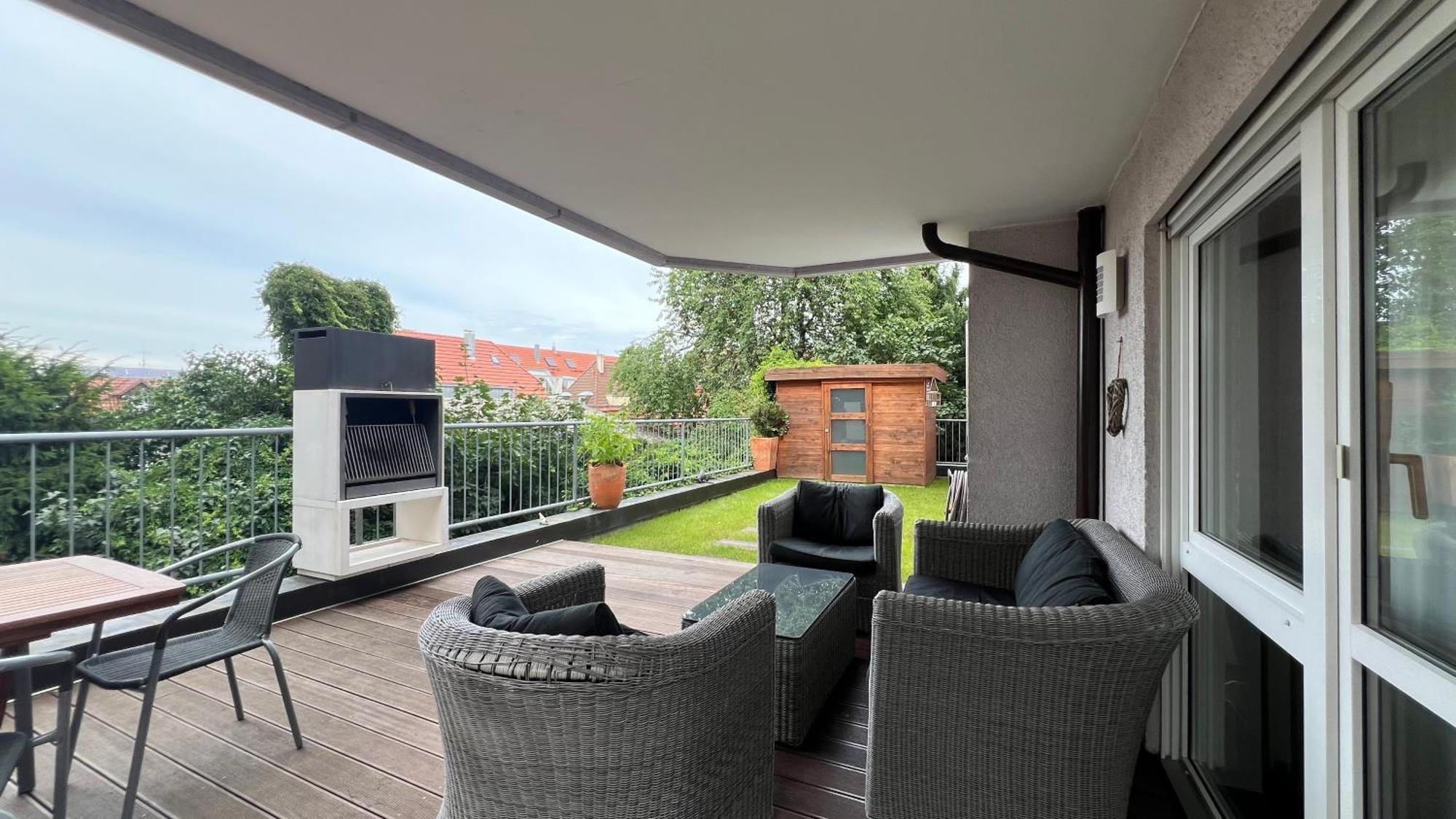 Ludwigshome Luxus - Zentral, Kostenloser Parkplatz, Terrasse Ludwigsburg Exteriér fotografie